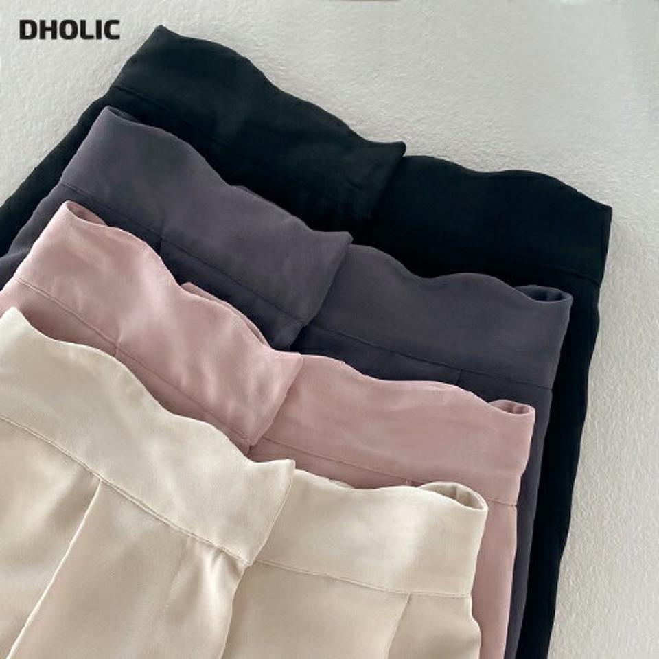 ウェーブワンタックスラックス・全4色・t01339 レディース 【pt】スラックス パンツ ズボン ロングパンツ タック 単色 無地 シンプル ウェーブ オフィスカジュアル ユニーク フルレングス ハイウエスト ストレート ワイド 春 夏 韓国ファッション