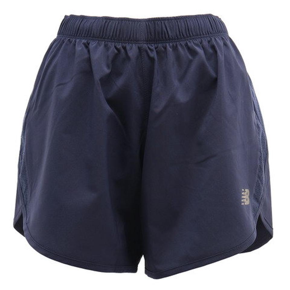ニューバランス（new balance） ランニング ランニングウェア レディース ショートパンツ ベーシックランウーブン 5インチ AWS93828PGM （レディース）