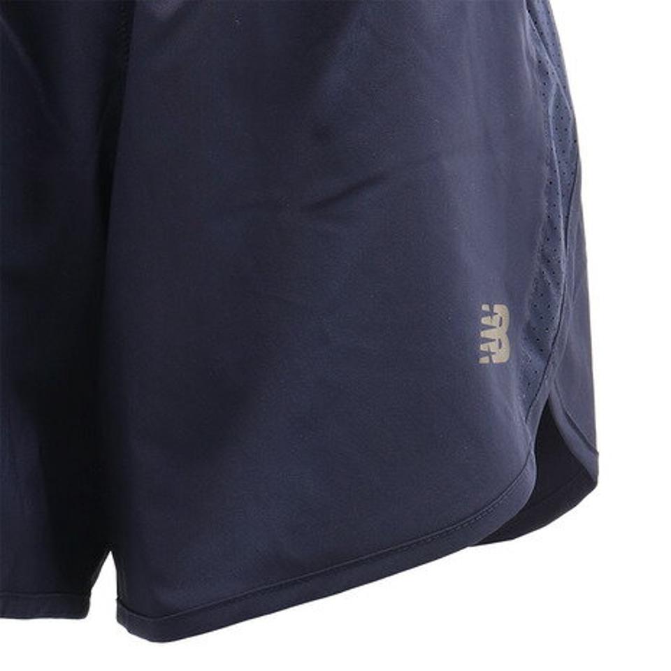 ニューバランス（new balance） ランニング ランニングウェア レディース ショートパンツ ベーシックランウーブン 5インチ AWS93828PGM （レディース）