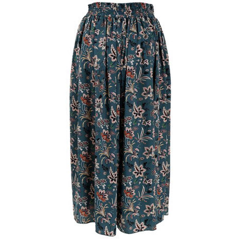 クローバーリーフ（LOVERS' LANE 45） 花柄ガウチョパンツ 01801207-BLU （レディース）