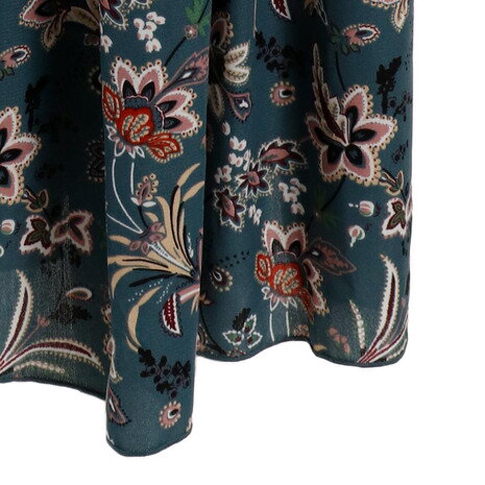 クローバーリーフ（LOVERS' LANE 45） 花柄ガウチョパンツ 01801207-BLU （レディース）