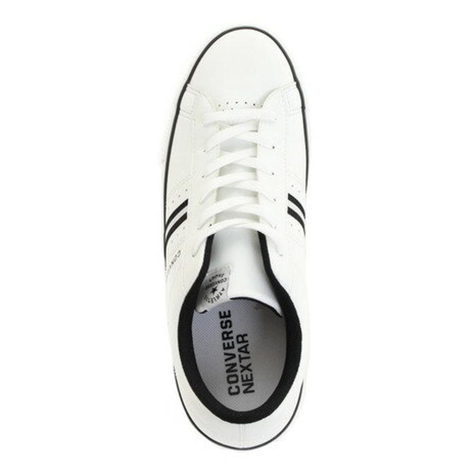 コンバース（CONVERSE）（メンズ）スニーカー メンズ ローカット 黒 白 ネクスター 120 OX 32765210 32765211