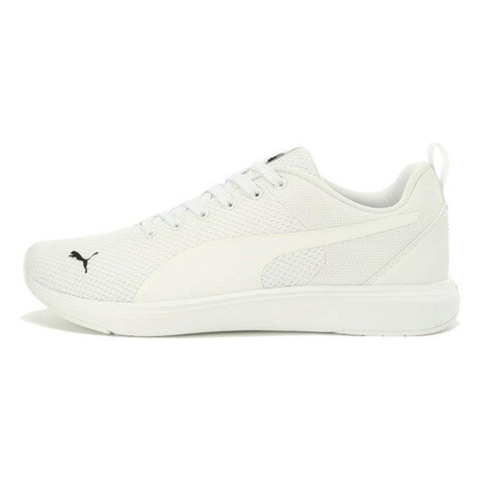 【20%OFFクーポン対象！1/9まで】プーマ（PUMA）（メンズ、レディース）ソフトライド クルーズ NU 白 ホワイト 37766204 スポーツシューズ SOFTRIDE スニーカー メンズ レディース 靴 シューズ