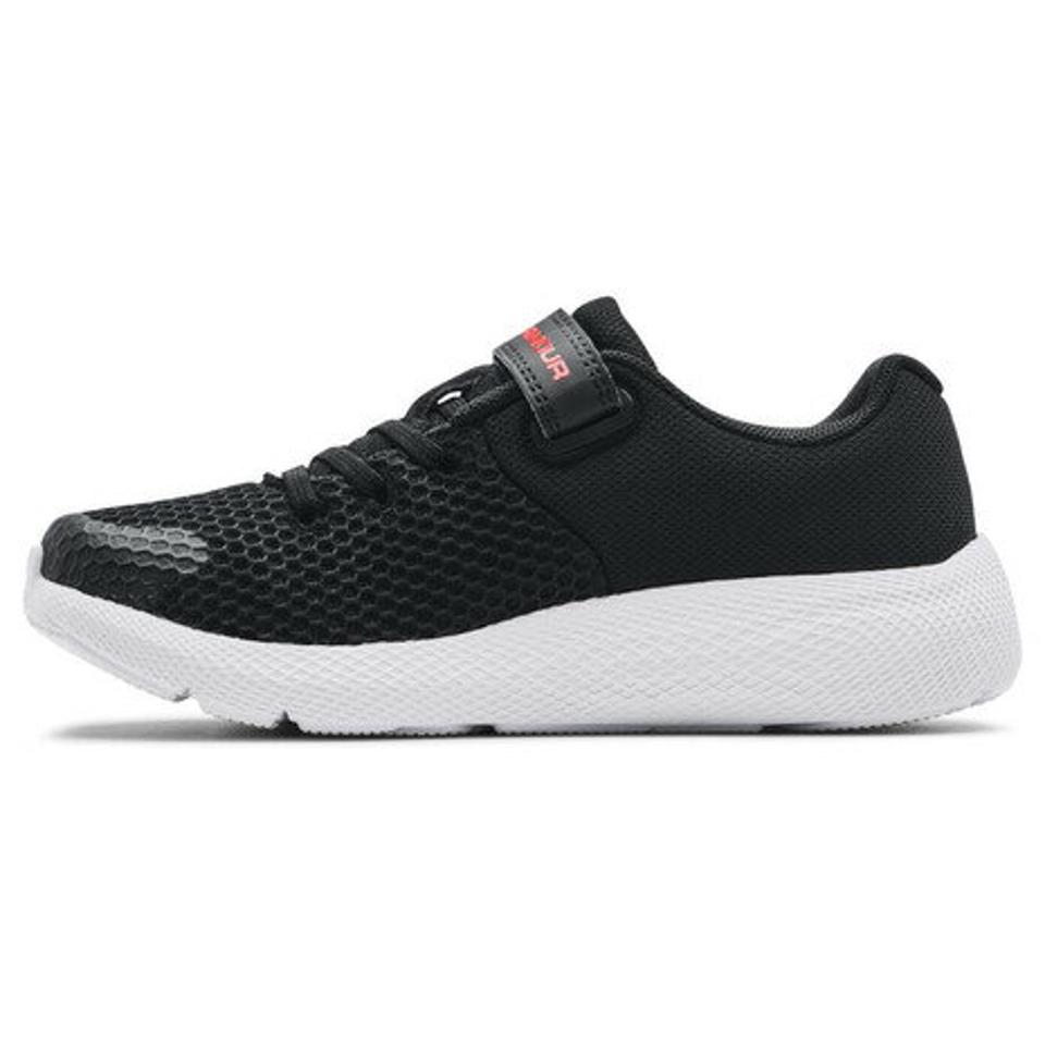 アンダーアーマー（UNDER ARMOUR） ジュニアスポーツシューズ ベルクロ ベルト付き スニーカー パスート2 AC ビッグロゴ 3024485 001 （キッズ）