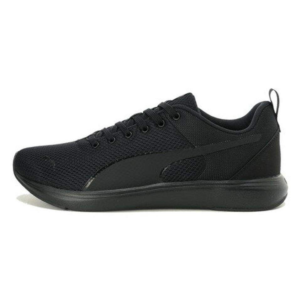 プーマ（PUMA）（メンズ、レディース）ソフトライド クルーズ NU 37766201 黒 ブラック スポーツシューズ SOFTRIDE メンズ レディース シューズ スニーカー