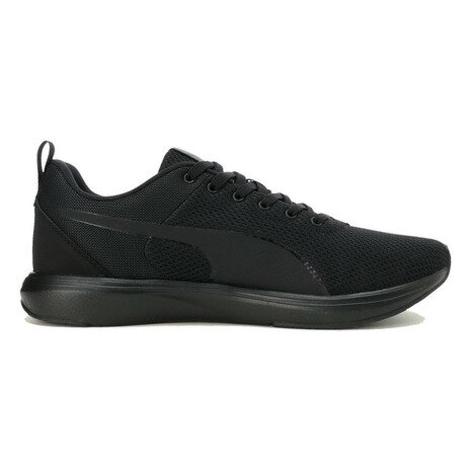 プーマ（PUMA）（メンズ、レディース）ソフトライド クルーズ NU 37766201 黒 ブラック スポーツシューズ SOFTRIDE メンズ レディース シューズ スニーカー
