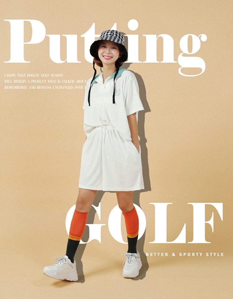 【10%OFF】配色刺繍スキッパーTシャツ&ショートパンツSET・全3色・t02884 レディース 【pt】セットアップ setup トップス Tシャツ ポロ襟 半袖 スキッパー ショートパンツ 短パン ズボン ワンポイント カジュアル 夏 韓国ファッション GOLFWEAR ゴルフウェア セール SALE