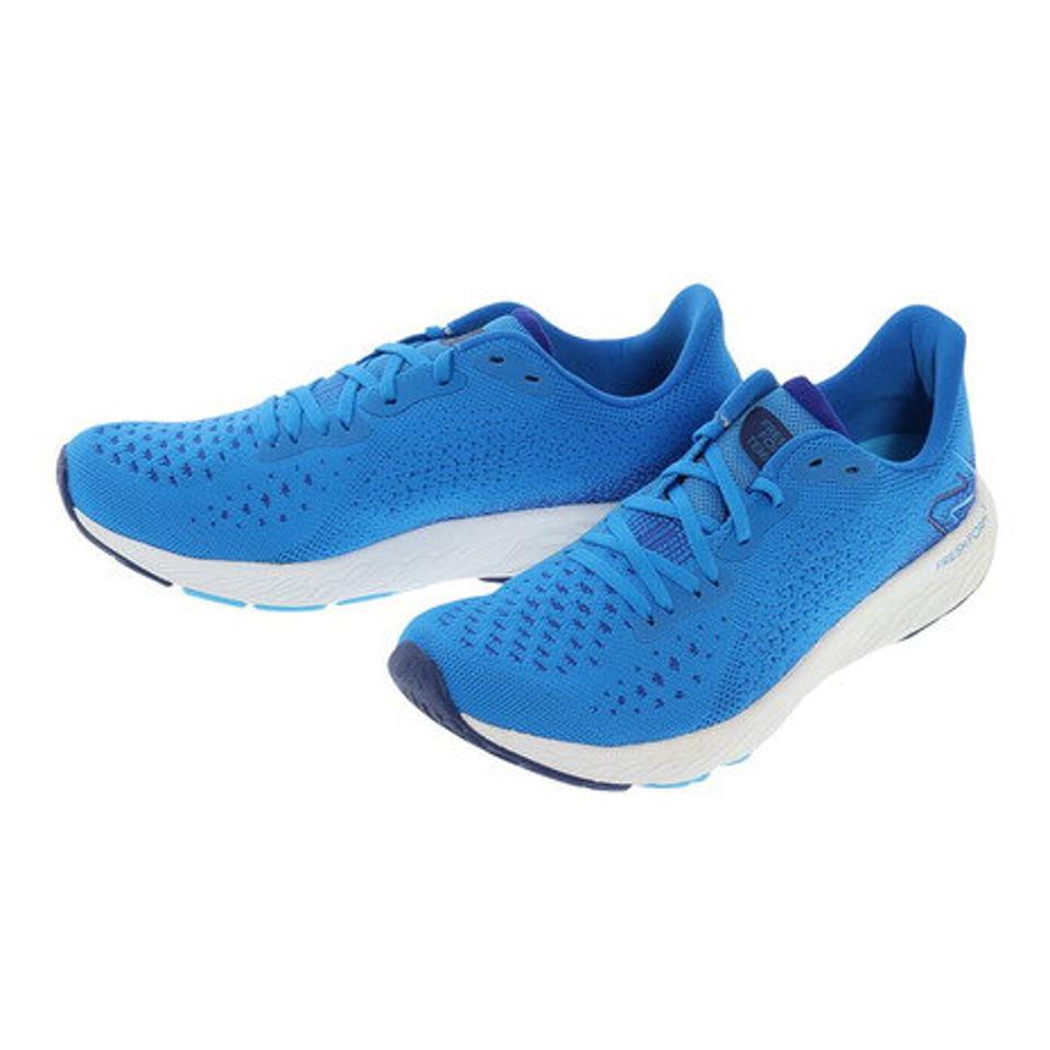 【20%OFFクーポン対象！12/11まで】ニューバランス（new balance）（メンズ）ランニングシューズ 青 ブルー Fresh Foam X Tempo v2 MTMPOLN2 D ジョギングシューズ 靴 シューズ メンズ