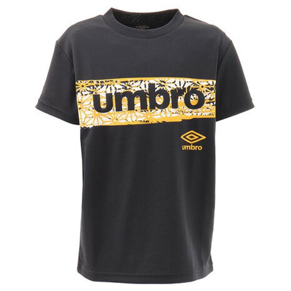 アンブロ（UMBRO） ジュニア 機能シャツ UMJPJA65XB BLK （キッズ）