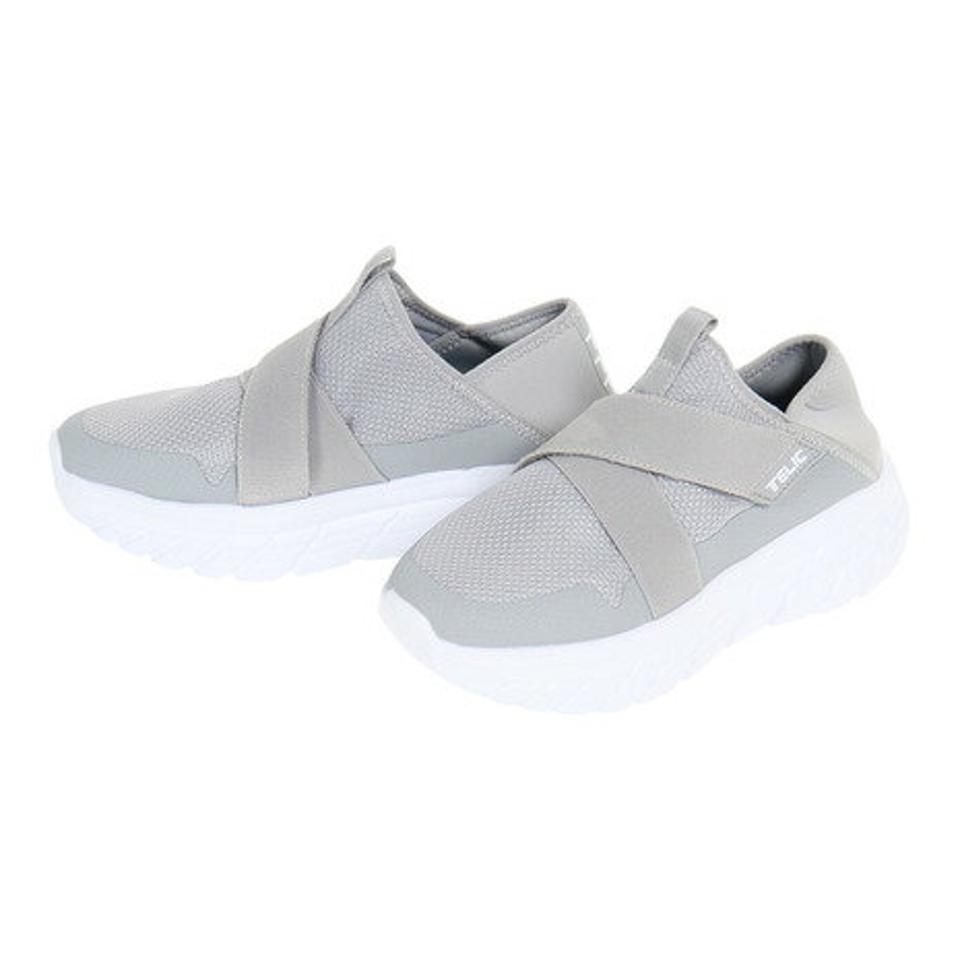 【10%OFFクーポン 11/17まで】テリック（TELIC） スリッポン ライトグレー X-LIGHT TL-004 LGYWHT （メンズ）