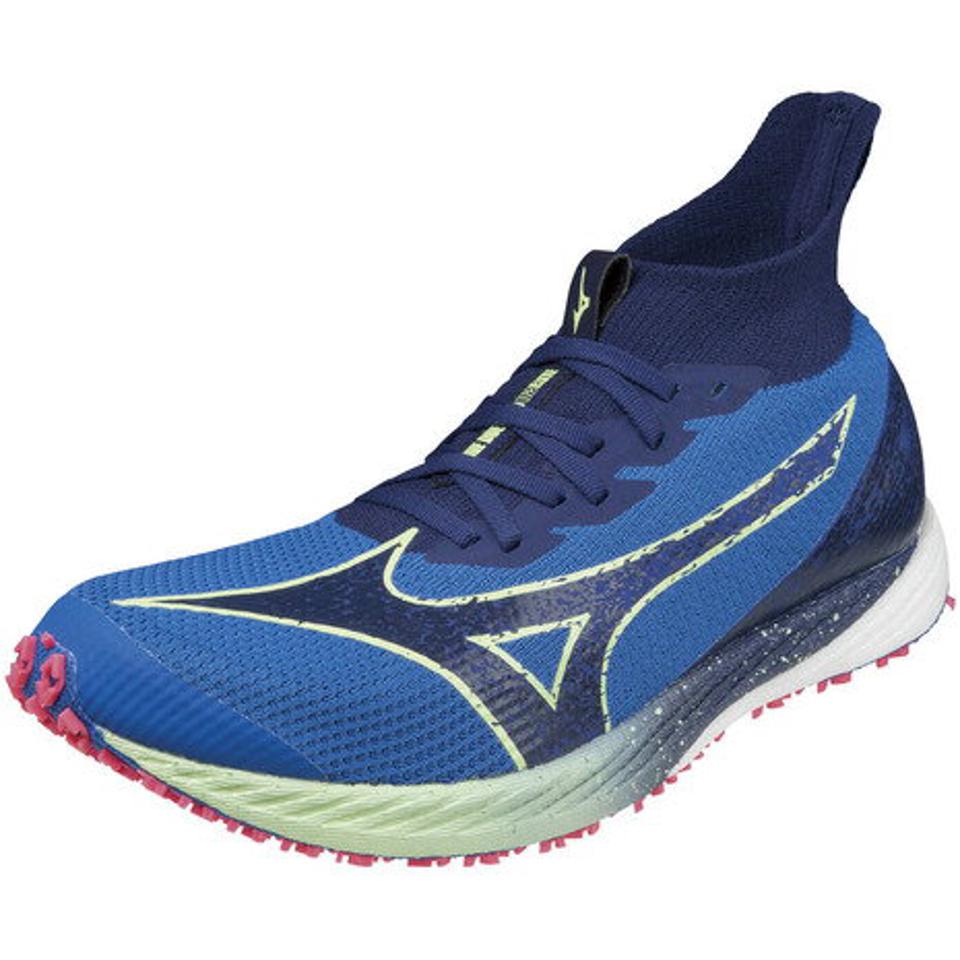 ミズノ（MIZUNO）（メンズ）ウェーブデュエル ネオ 2 エリート ブルーネイビー U1GD210025 メンズ スニーカー シューズ
