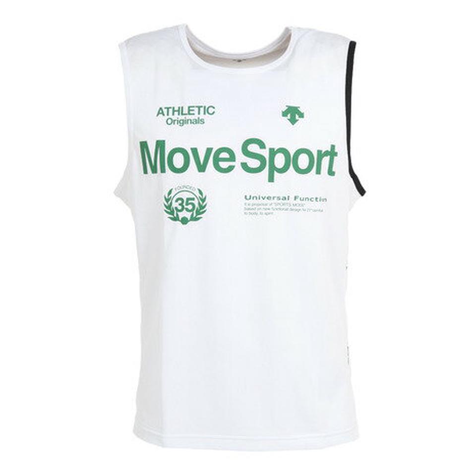 デサント(DESCENTE)(メンズ)DRYMESH ノースリーブシャツ DMMUJA51N WH