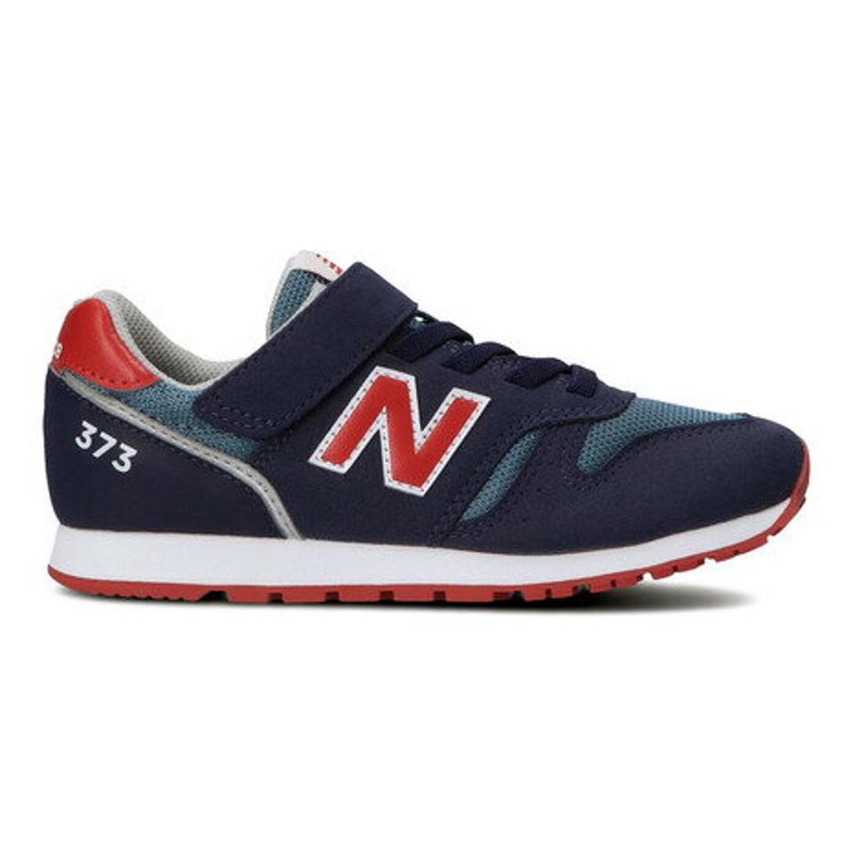 ニューバランス（new balance） スニーカー ネイビー レッド YV373 JA2 M ジュニア スポーツシューズ 子供 運動靴 マジックテープ 21.5 22.0 （キッズ）