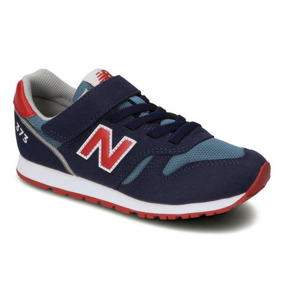 ニューバランス（new balance） スニーカー ネイビー レッド YV373 JA2 M ジュニア スポーツシューズ 子供 運動靴 マジックテープ 21.5 22.0 （キッズ）