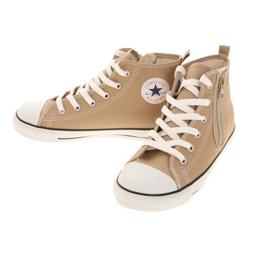 【9/10 24h限定 エントリー＆対象4店舗買い回りで最大P10倍！】コンバース（CONVERSE）（キッズ）スニーカー ジュニア ベージュ CD AS Nカラーズ Z HI CD AS N COLORS Z HI 37300930
