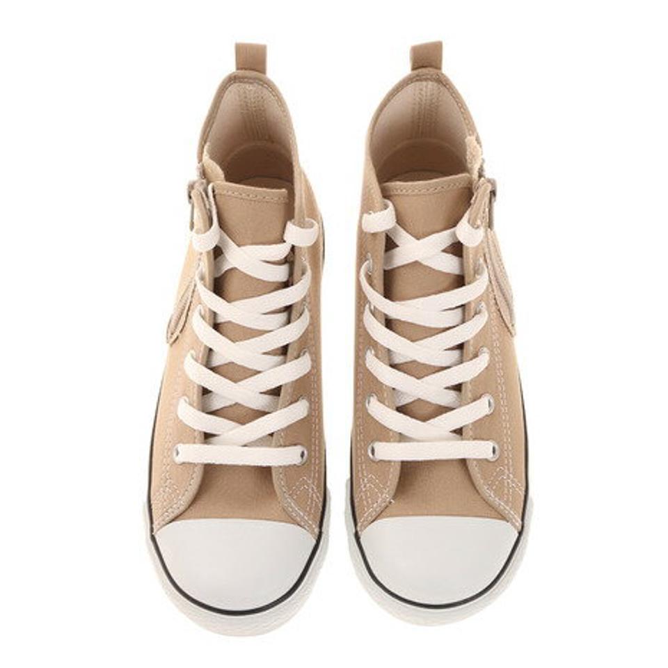 【9/10 24h限定 エントリー＆対象4店舗買い回りで最大P10倍！】コンバース（CONVERSE）（キッズ）スニーカー ジュニア ベージュ CD AS Nカラーズ Z HI CD AS N COLORS Z HI 37300930