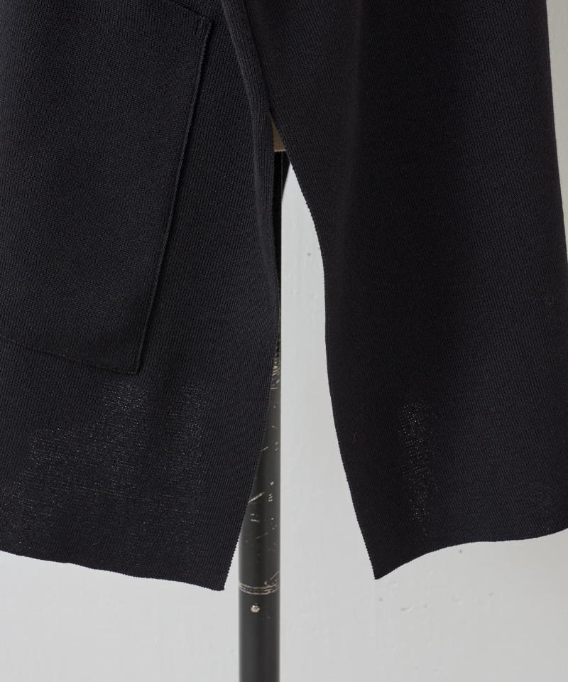 Vネックニットベスト