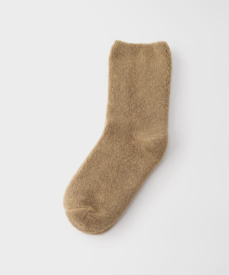 【BASERANGE/ベースレンジ】BUCKLE OVERANKLE SOCKS：ソックス（JOURNAL STANDARD relume）