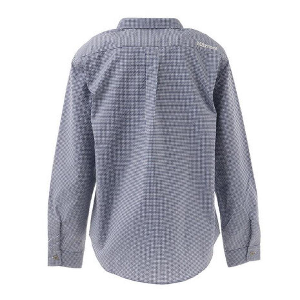【5点以上で10%OFFクーポン!8/7まで】マーモット(Marmot) 長袖シャツ ギンガムチェックシャツ TOWRJB76XB NV (レディース)