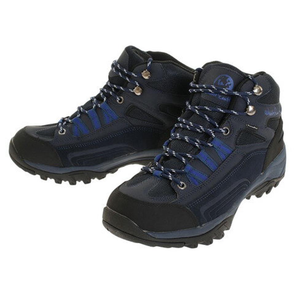 ホールアース（Whole Earth） トレッキングシューズ Nomad Walker Mid WE21EA10NVY 登山 （メンズ）