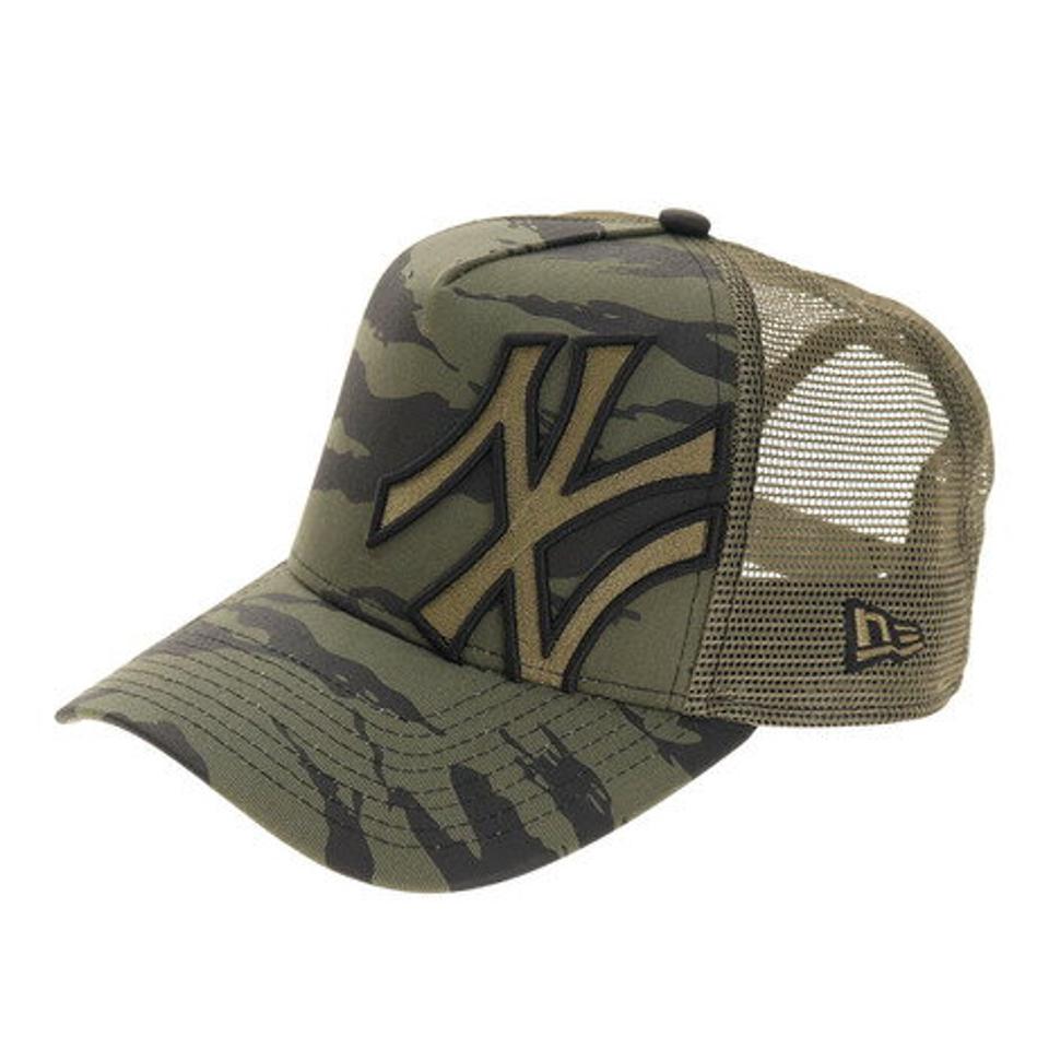 ニューエラ（NEW ERA） 帽子 キャップ 940 A-Frame トラッカー ニューヨーク・ヤンキース バタリオン 12853900 日よけ （メンズ、レディース）