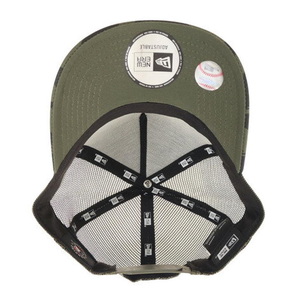 ニューエラ（NEW ERA） 帽子 キャップ 940 A-Frame トラッカー ニューヨーク・ヤンキース バタリオン 12853900 日よけ （メンズ、レディース）