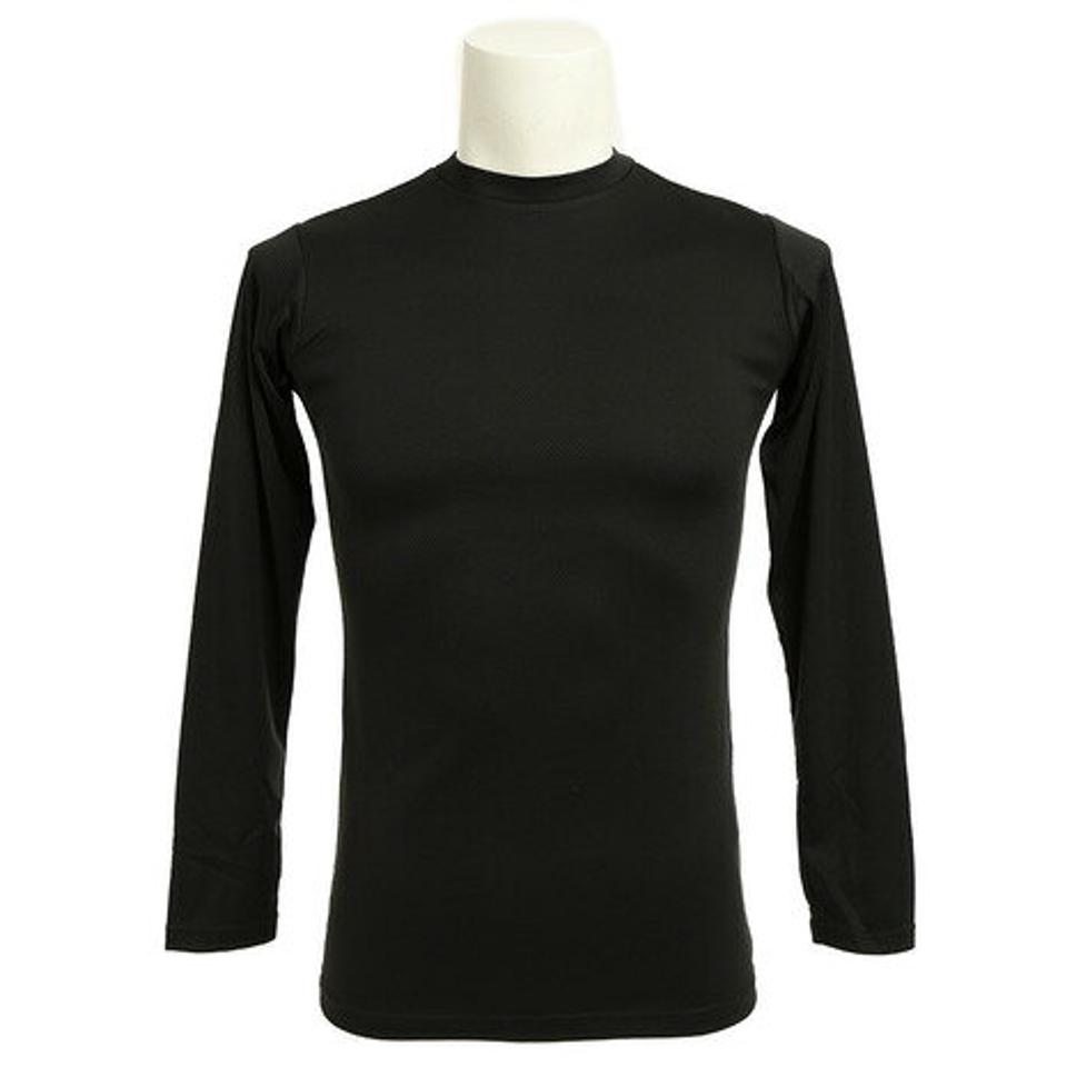 エックスティーエス(XTS) 野球 アンダーシャツ シャインブロック 長袖 インナー シャツ 723G6CD3918 黒 (メンズ)
