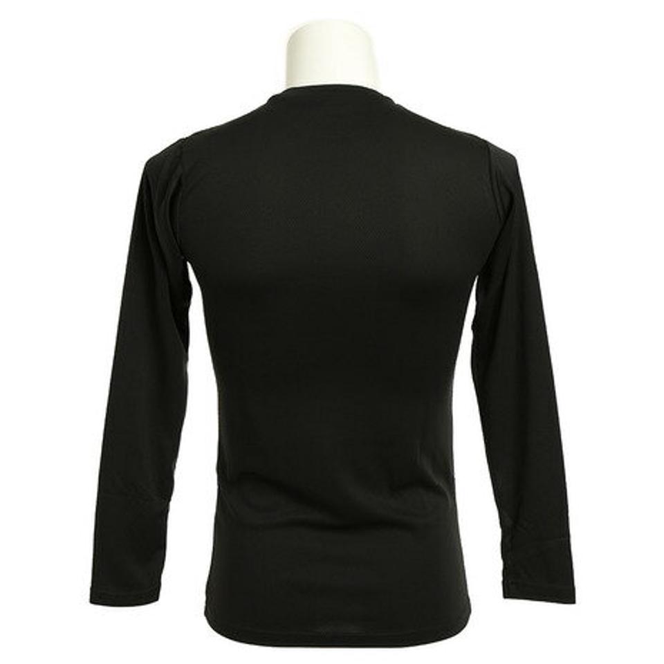 エックスティーエス(XTS) 野球 アンダーシャツ シャインブロック 長袖 インナー シャツ 723G6CD3918 黒 (メンズ)