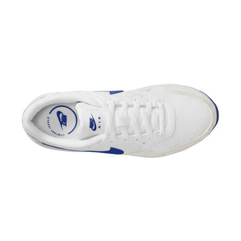 ナイキ（NIKE）（レディース）エア マックス AIR MAX SC ホワイト ロイヤル ブルー CW4554-110 スニーカー スポーツシューズ カジュアル 靴 厚底 通勤 通学