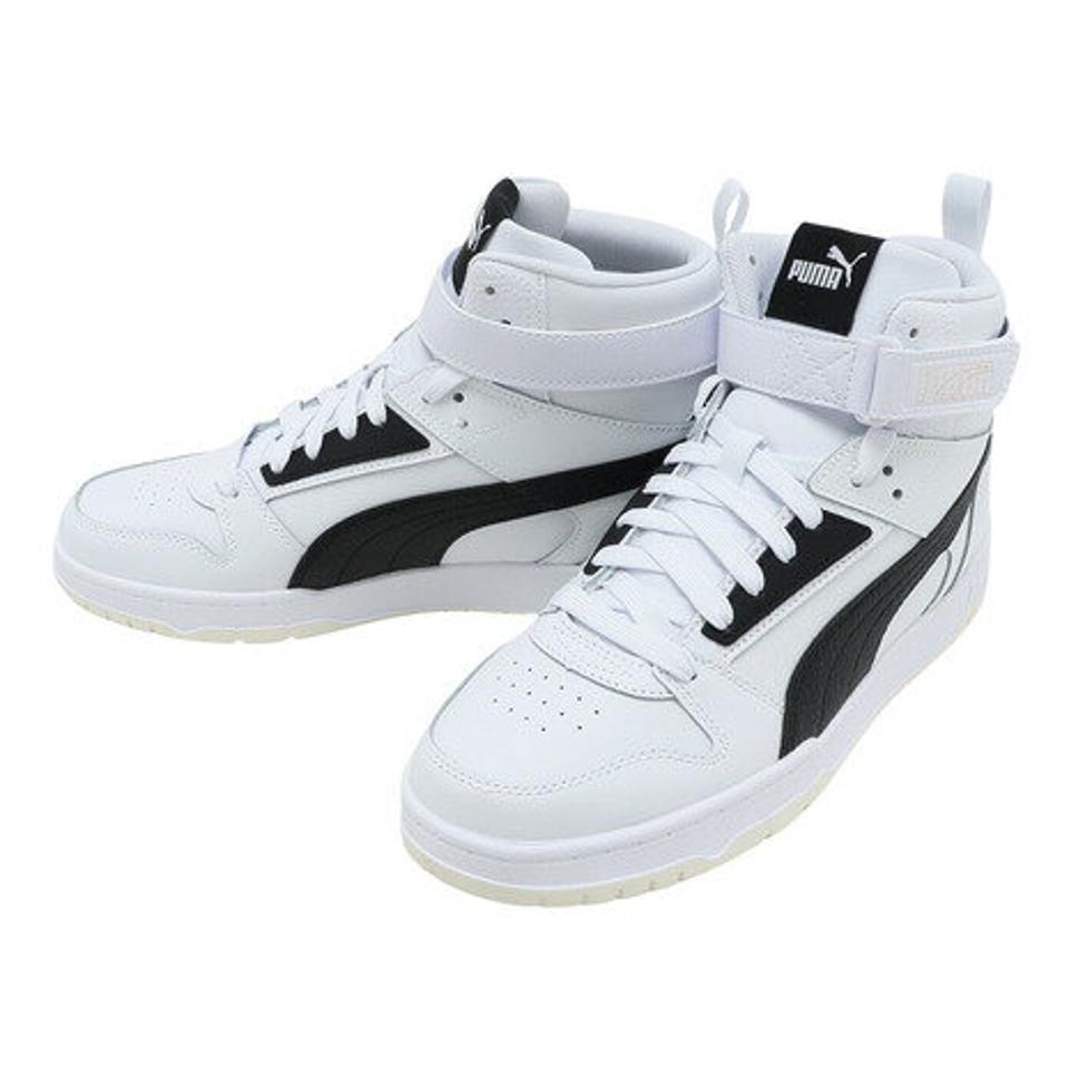 プーマ（PUMA） リバウンド ゲーム 白 ホワイト ブラック 38583901 スニーカー スポーツシューズ 靴 シューズ メンズ （メンズ）