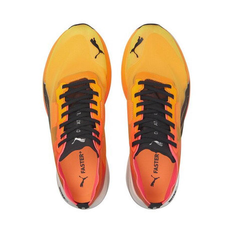 プーマ（PUMA） ランニングシューズ トレーニングシューズ 部活 ディヴィエイト ニトロ エリート ファイアーグロー 37760201 （メンズ）