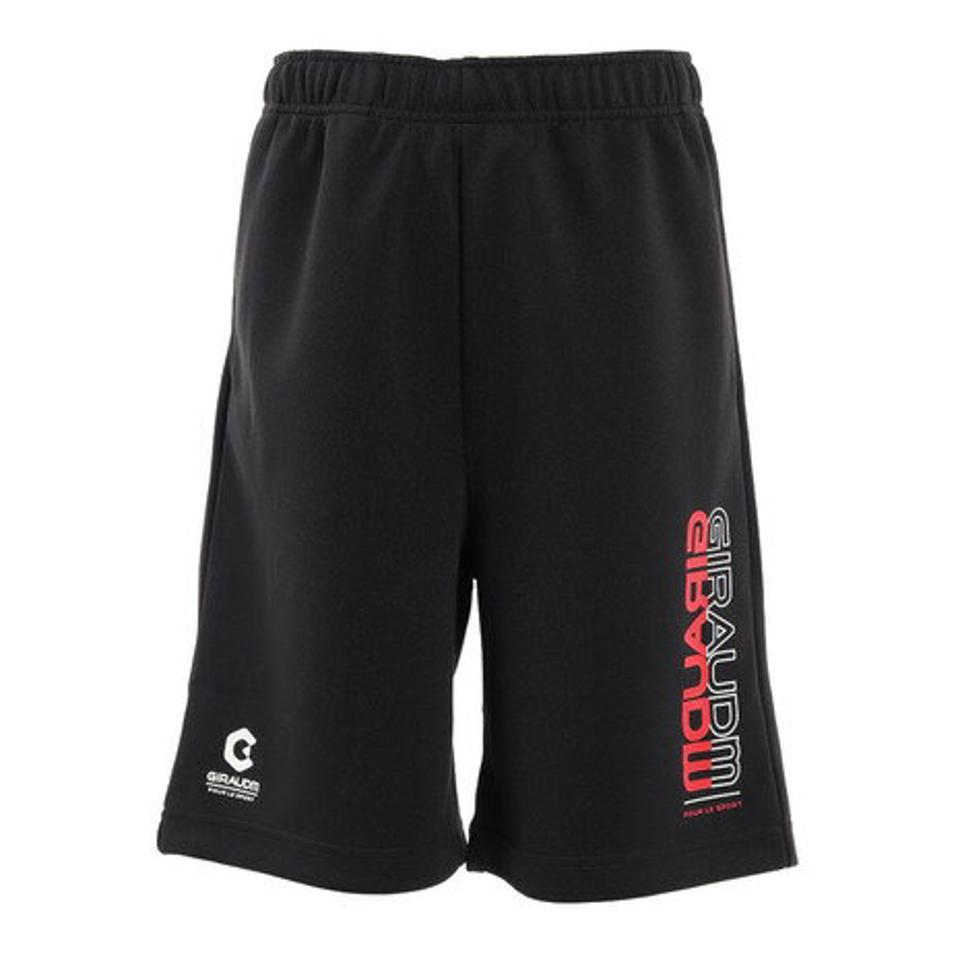 ジローム(GIRAUDM)(キッズ)防汚 YAVX ウォームアップハーフパンツ WU2S3320-TR853-DGDT BLK