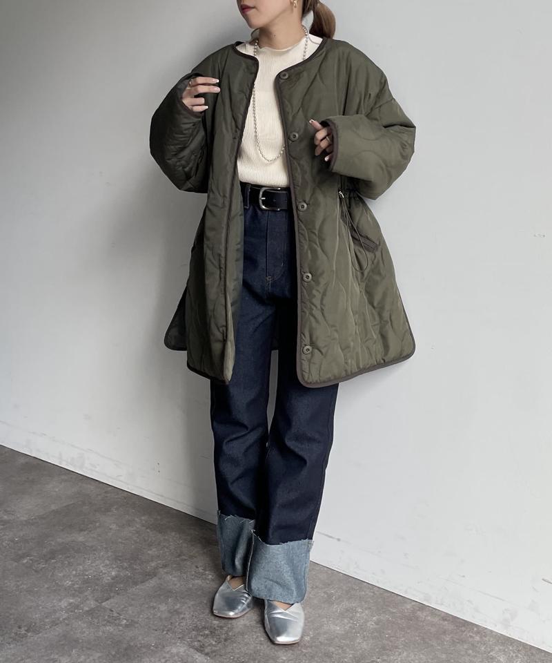 袖先配色プリーツメロープルオーバー