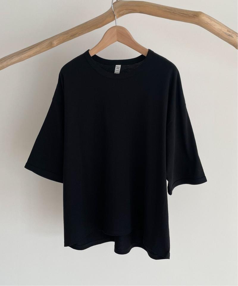 harmonie OrganicCotton 天竺ドロップショルダー半袖Tシャツ（harmonie）
