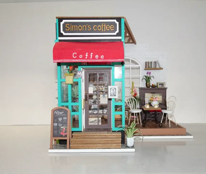 Y 長期保管 ウェイター ウェルカム ドール 人形 カフェ 入口 店舗 飲食店 DSC0927.jpg