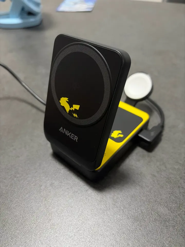 Anker マグネット式ワイヤレス充電器 ピカチュウモデル | ワイヤレス
