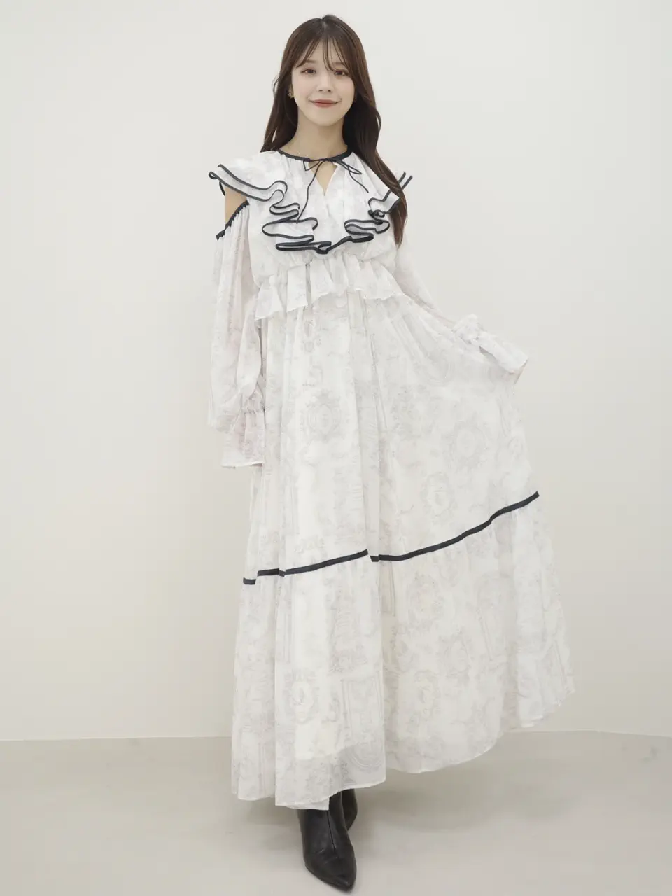 JOUY FLARE DRESS